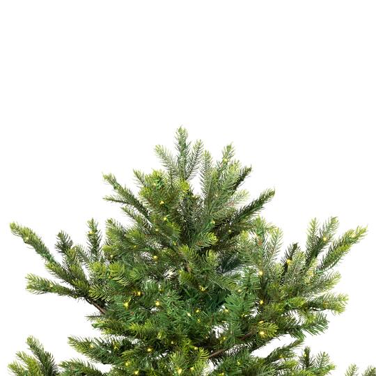 7.5ft. Pre-Lit Oregon Noble Fir Artificial Christmas Tree, Warm White LED Lights